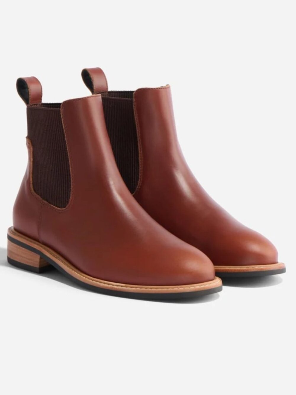 Nisolo chelsea boots (carmen 2.0 brandy color)